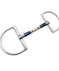 Tredelat sötmalmsbett med stora D-ringar