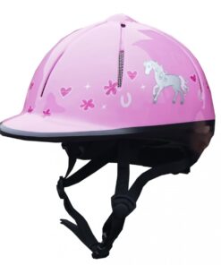 Horka Red Horse Ridhjälm VG1 Rosa S/M - Bild 3