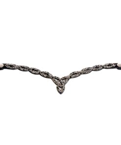 Pannband med rhinestones i färgen Fire and Ice