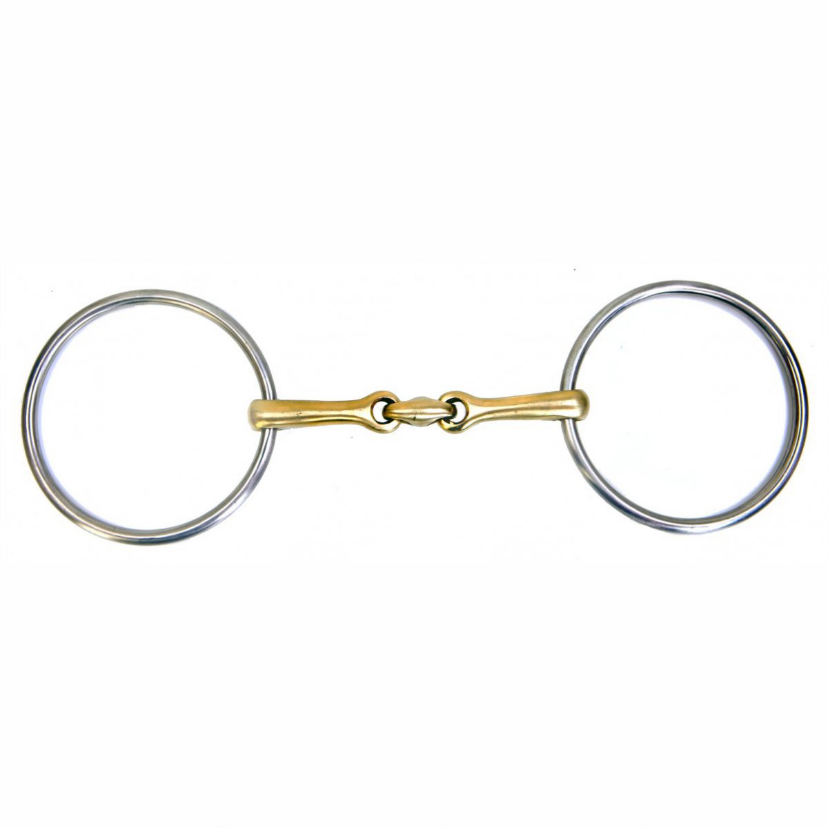 Product Image for Vals Tredelat Bett med Stora Ringar Mässing - 125 cm