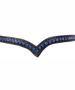 V-format pannband med 1 rad kristaller