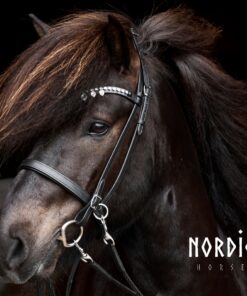 Alternative view of Nordic Horse Bettlös Nosgrimma Svart