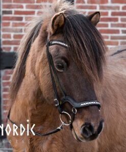 Alternative view of Nordic Horse Huvudlag All White