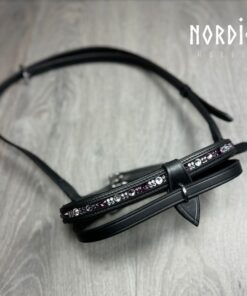 Kombinerad nosgrimma med lila stenar