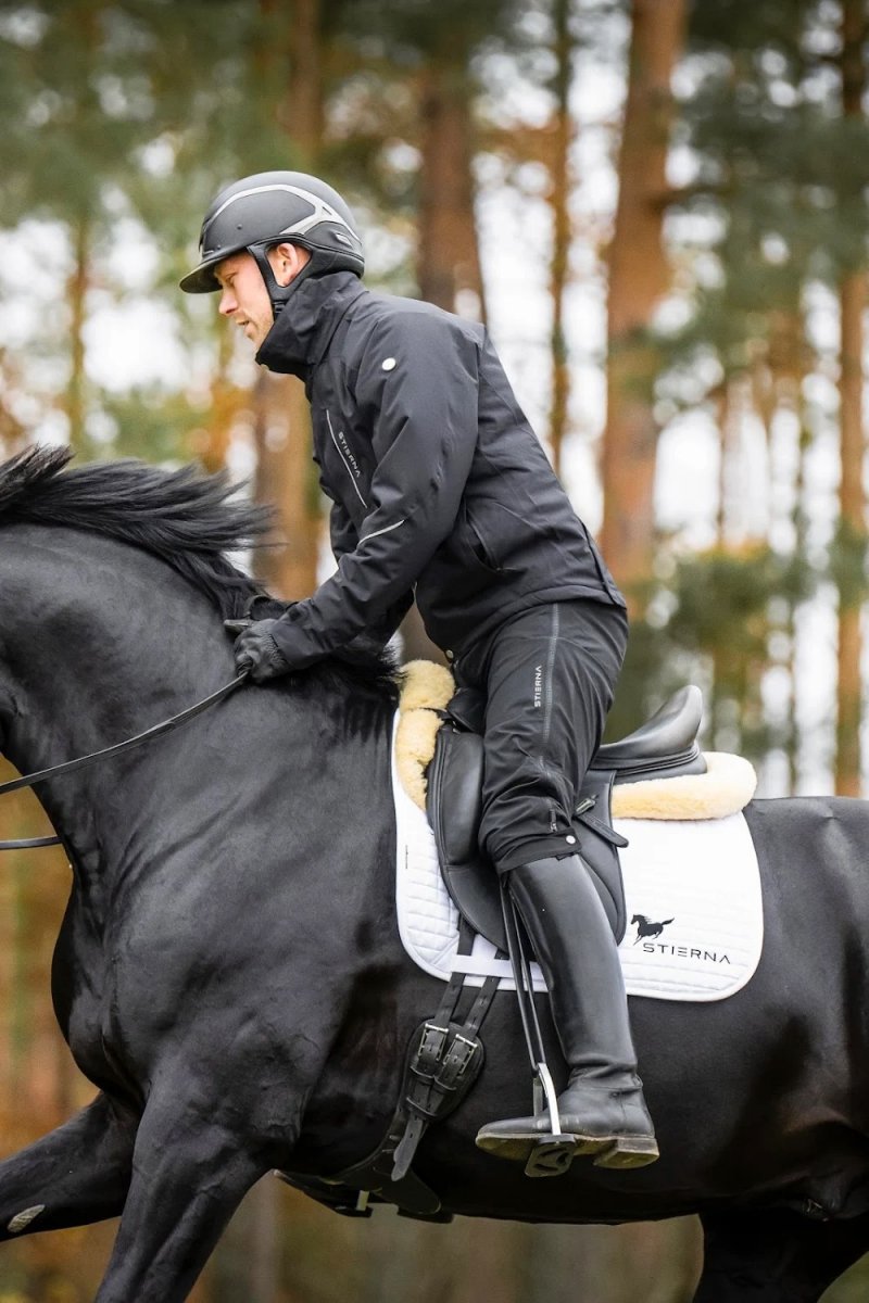 Stierna Storm Regnridbyxa Kort Navy - Bild 9