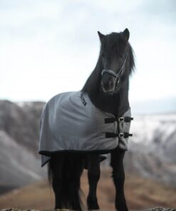 Top Reiter Fleecetäcke Grå 125 cm - Bild 4