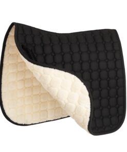Protector Schabrak Octagon Dressyr Faux Fur Svart Insida